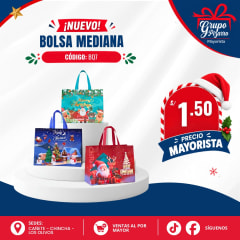 BOLSA NAVIDEÑA GRANDE
