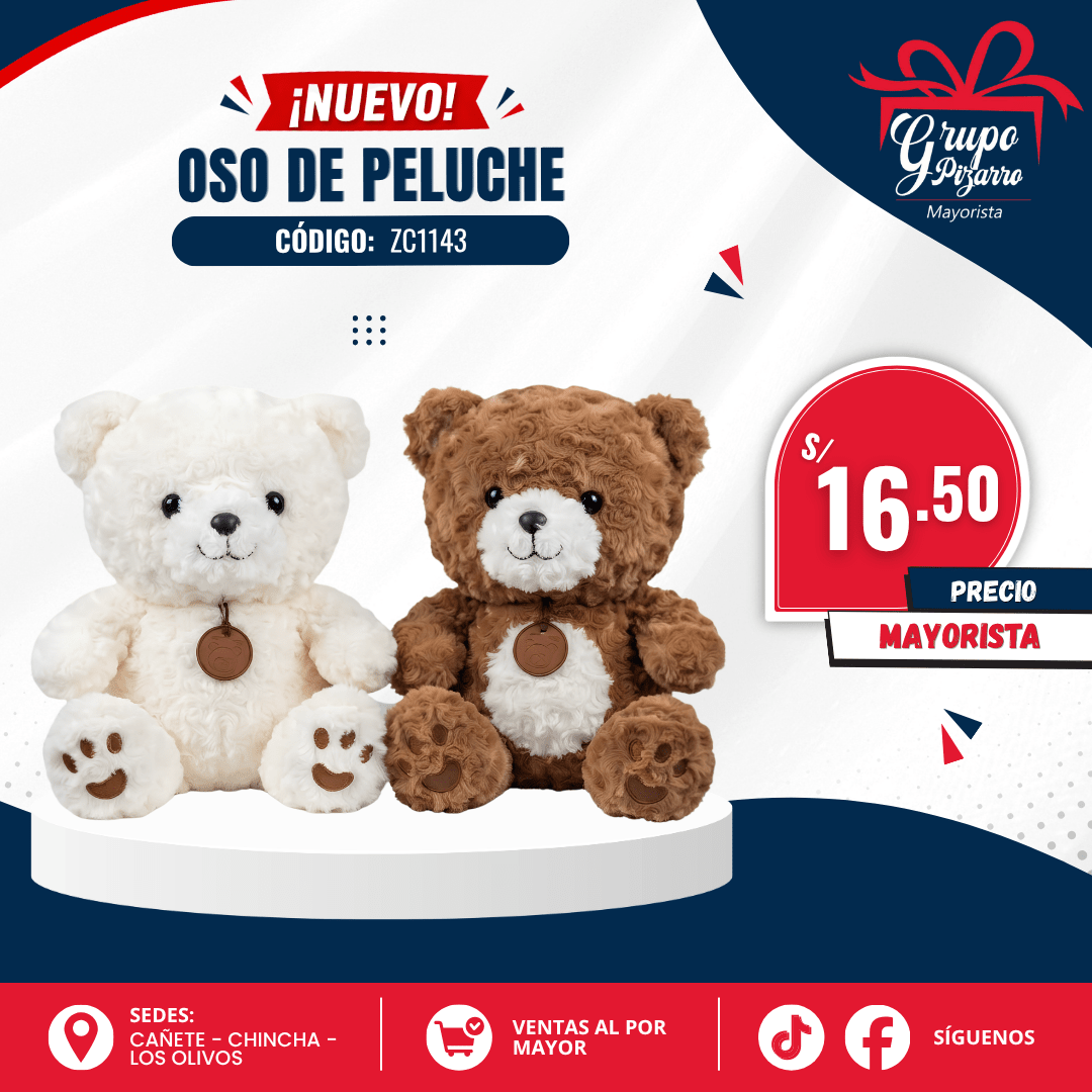 PELUCHE OSO ZC11431