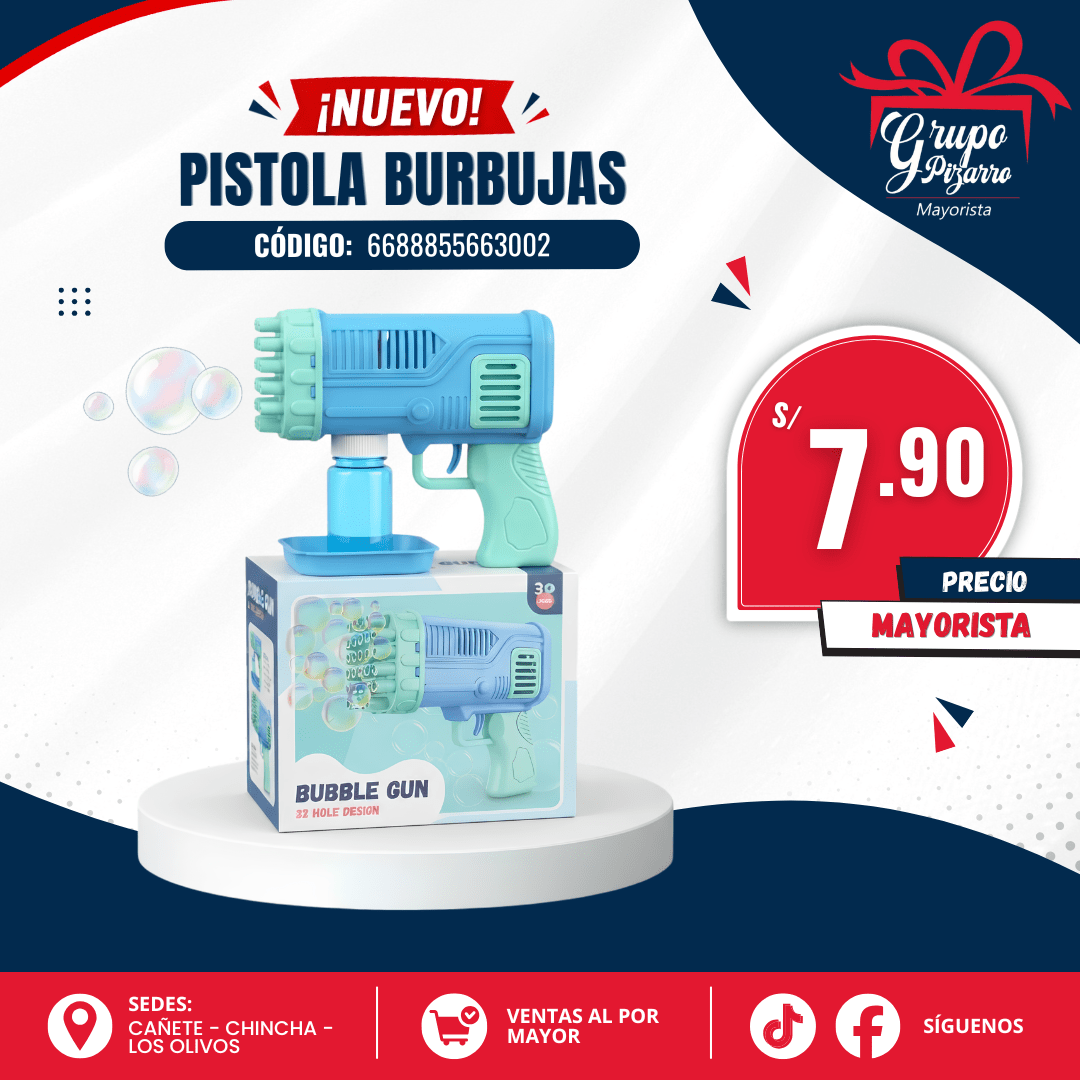 PISTOLA BURBUJERO S30021