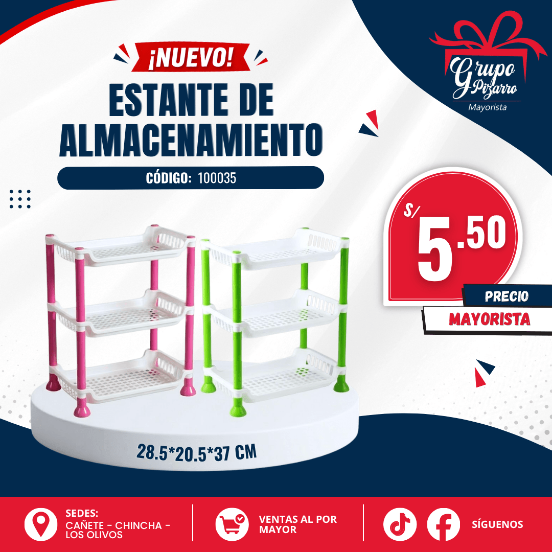ORGANIZADOR RECTANGULAR 3N1