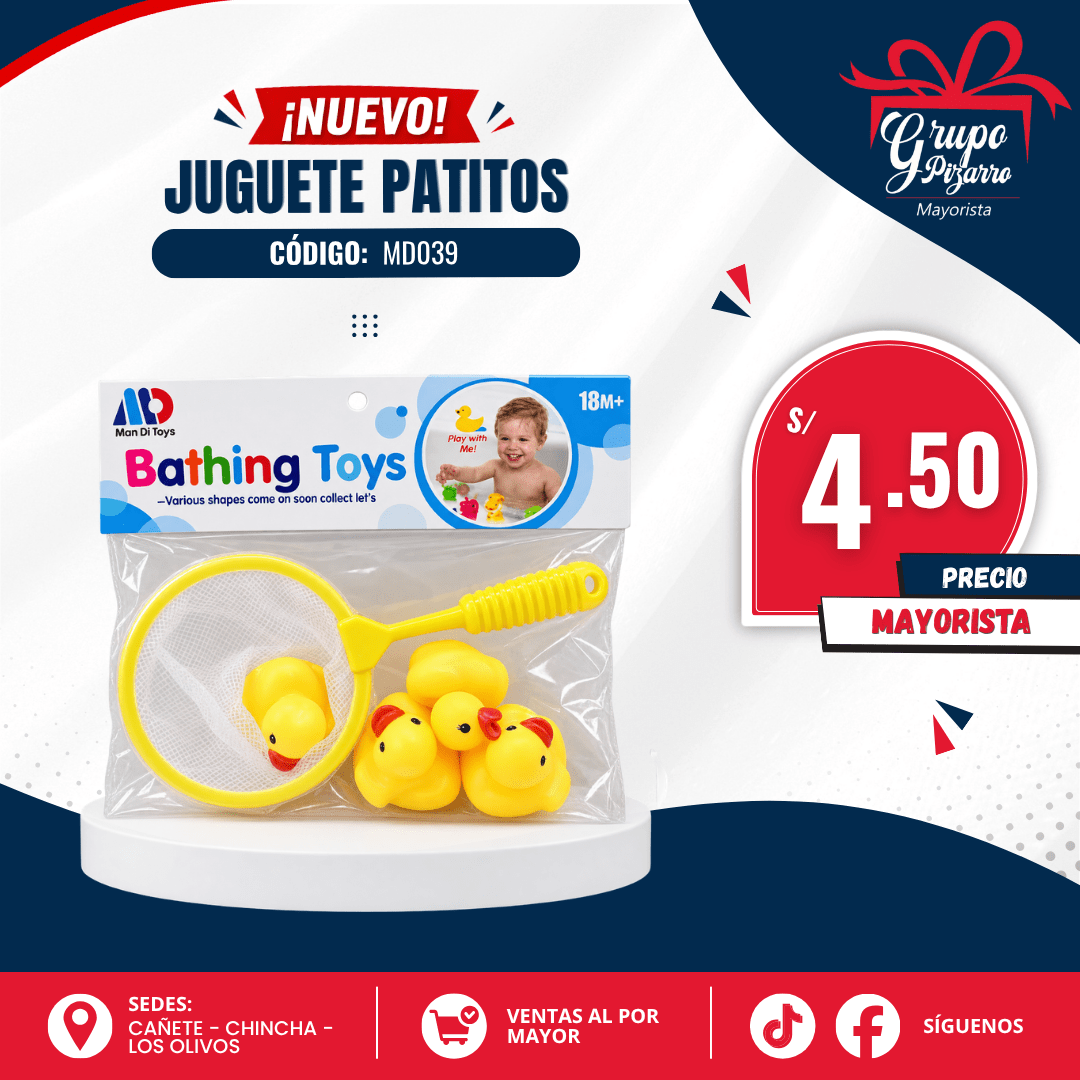 PATITOS BAÑOS MD0391