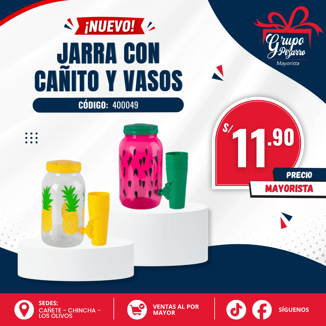 SET DISPENSADOR CON 4 VASOS1