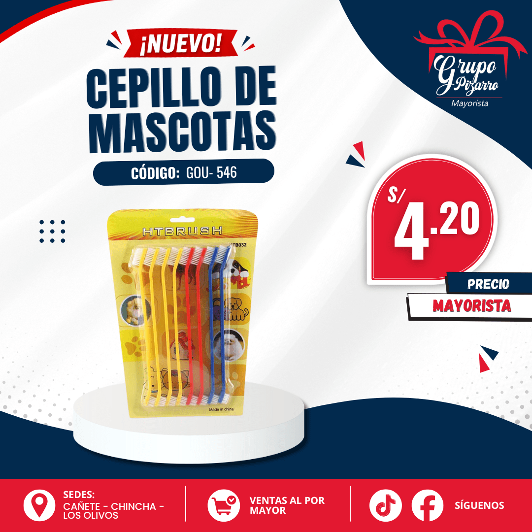 CEPILLO MASCOTA X81