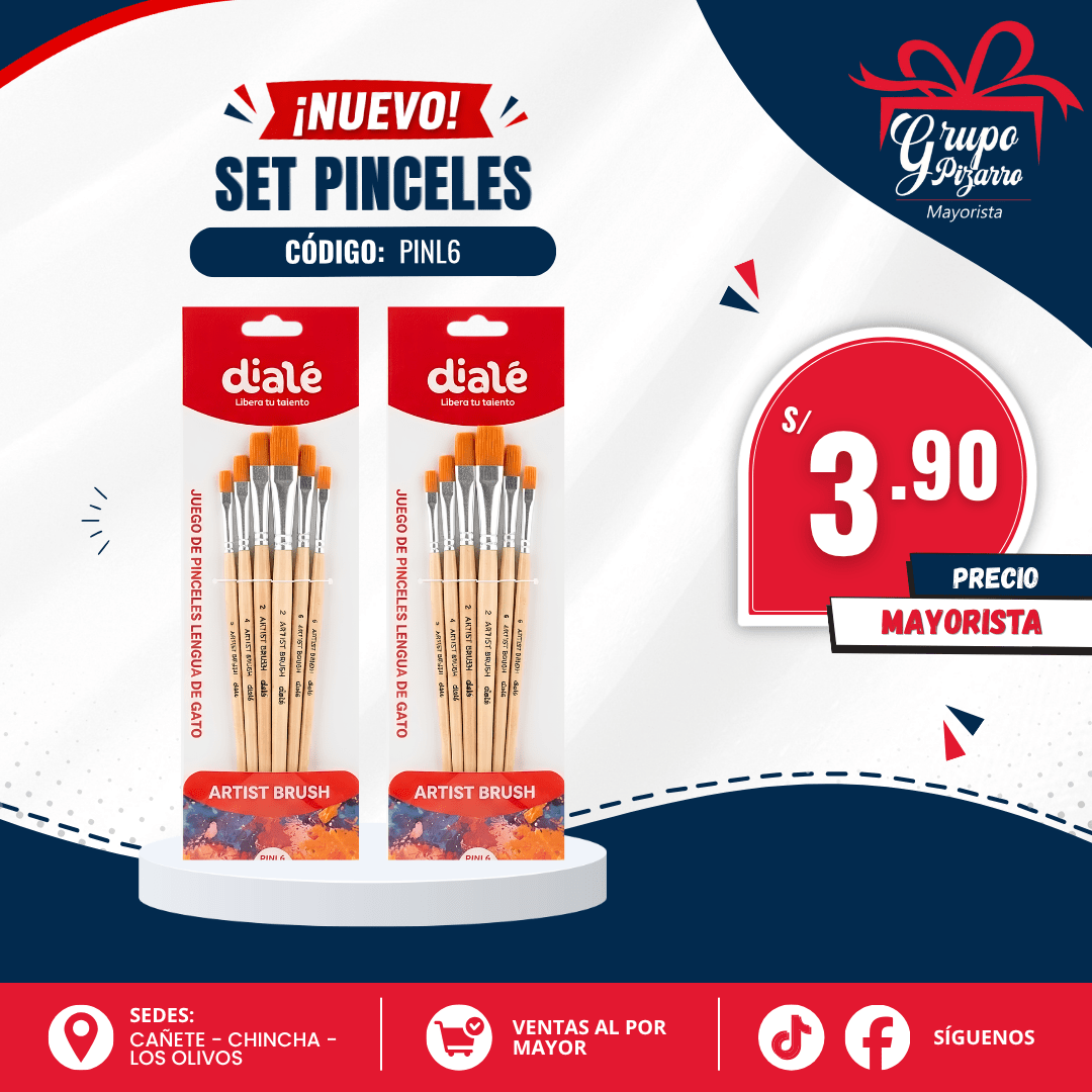 PINCEL LENGUA GATO X61