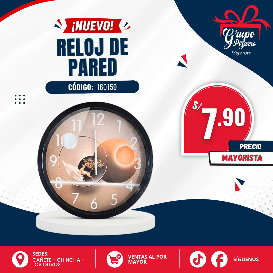 RELOJ DE PARED 1601591