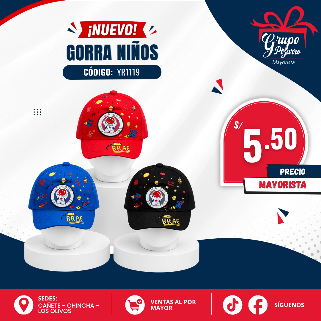 GORRA P/ NIÑO1