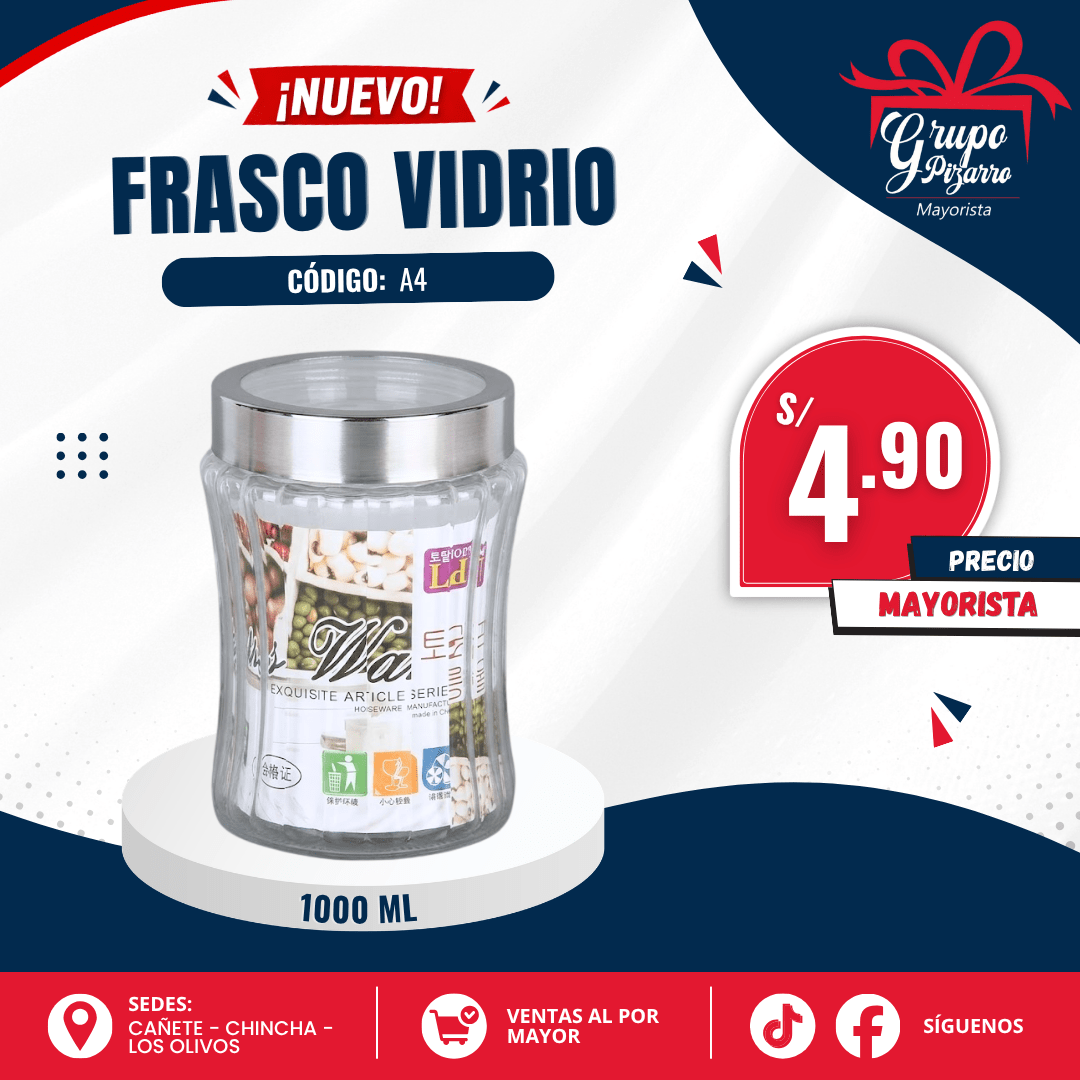 FRASCO VIDRIO 1000ML1