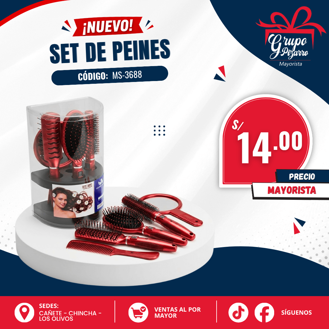 SET DE PEINES X51