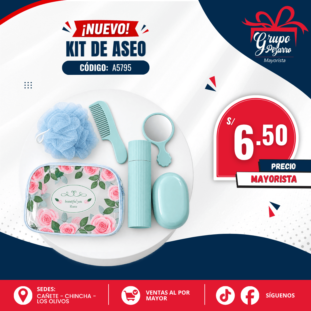 SET KIT DE BAÑO ROSES1