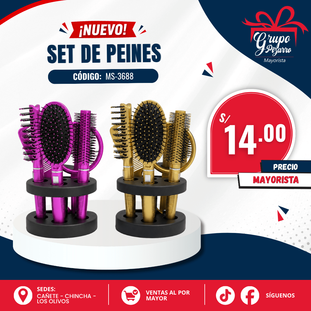 SET DE PEINES X52