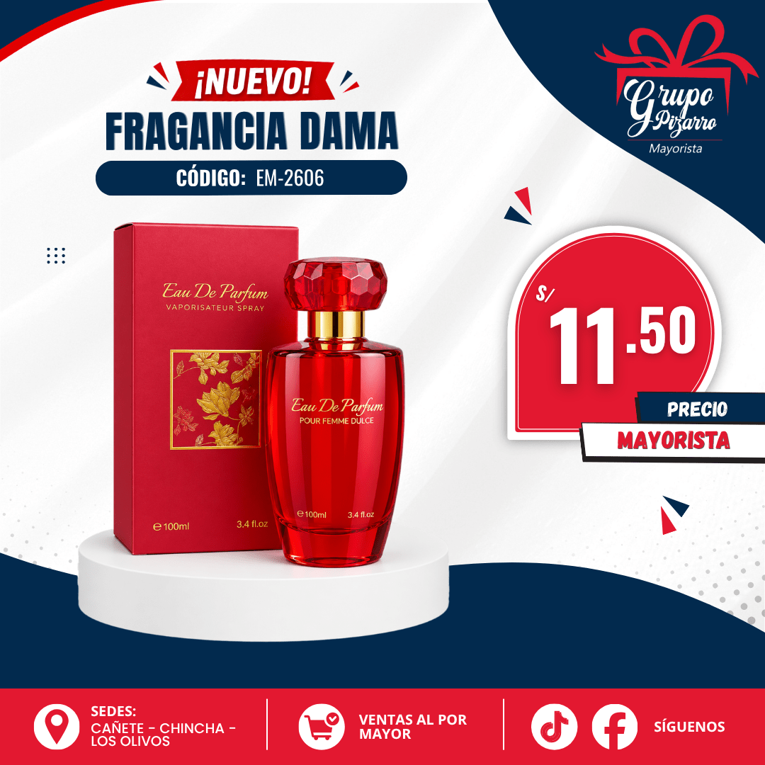 FRAGANCIA FLORES POUR1