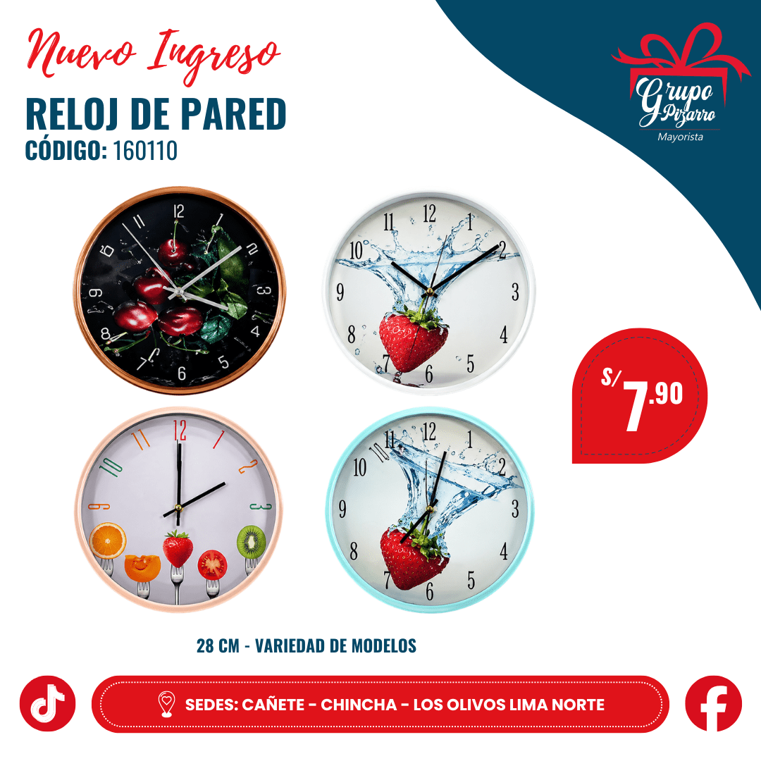 RELOJ DE PARED-101