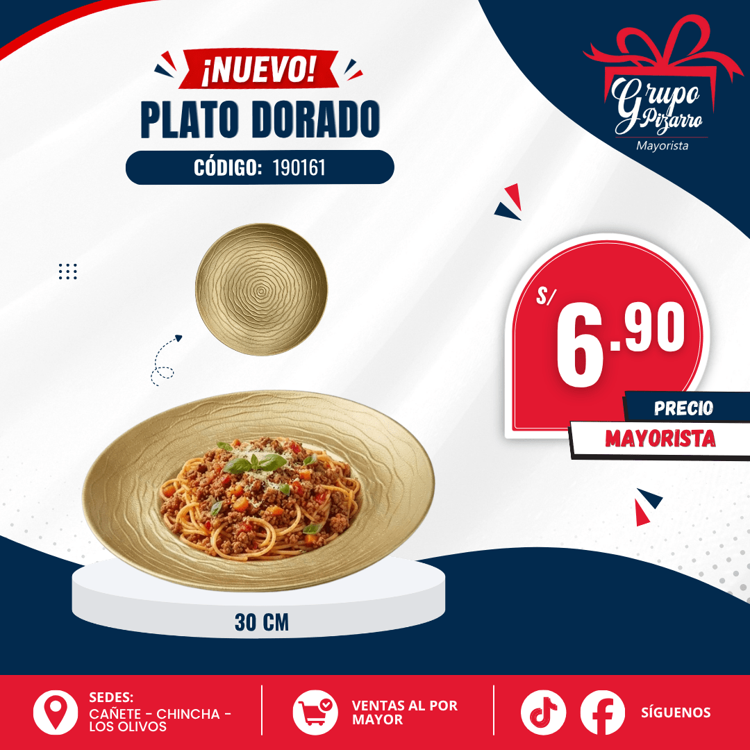 PLATO DORADO1901611