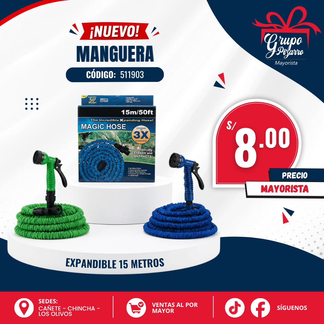 MANGUERA VERDE MAGIC HOSE1