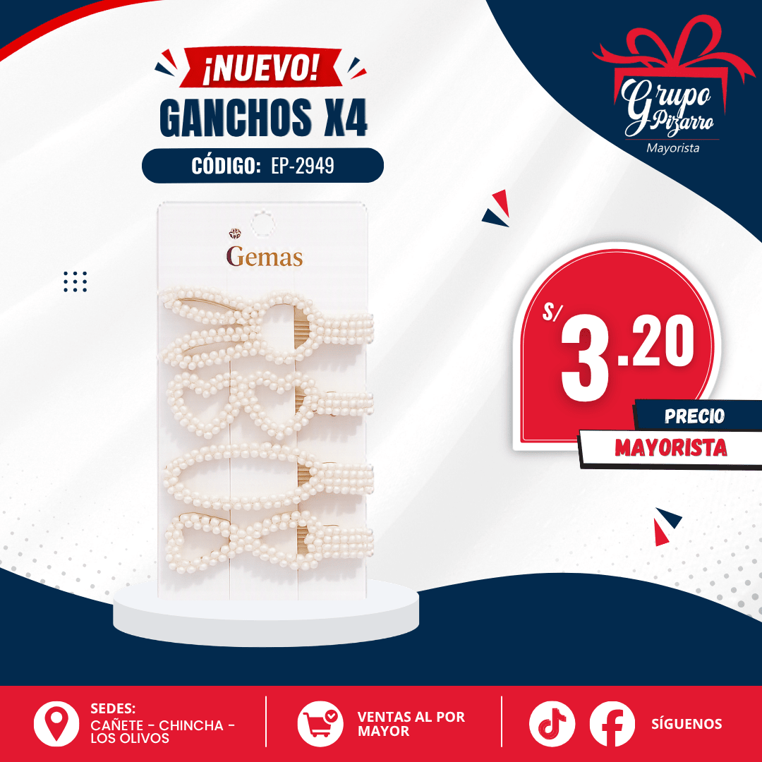 SET DE GANCHOS CABELLO PERLAS1