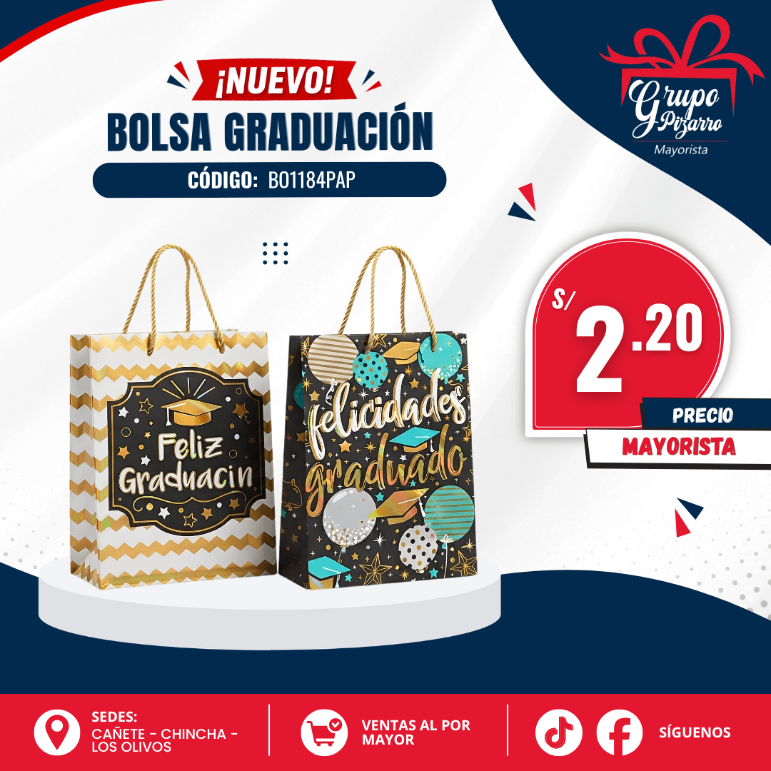 BOLSA DE REGALO GRADUACION L1