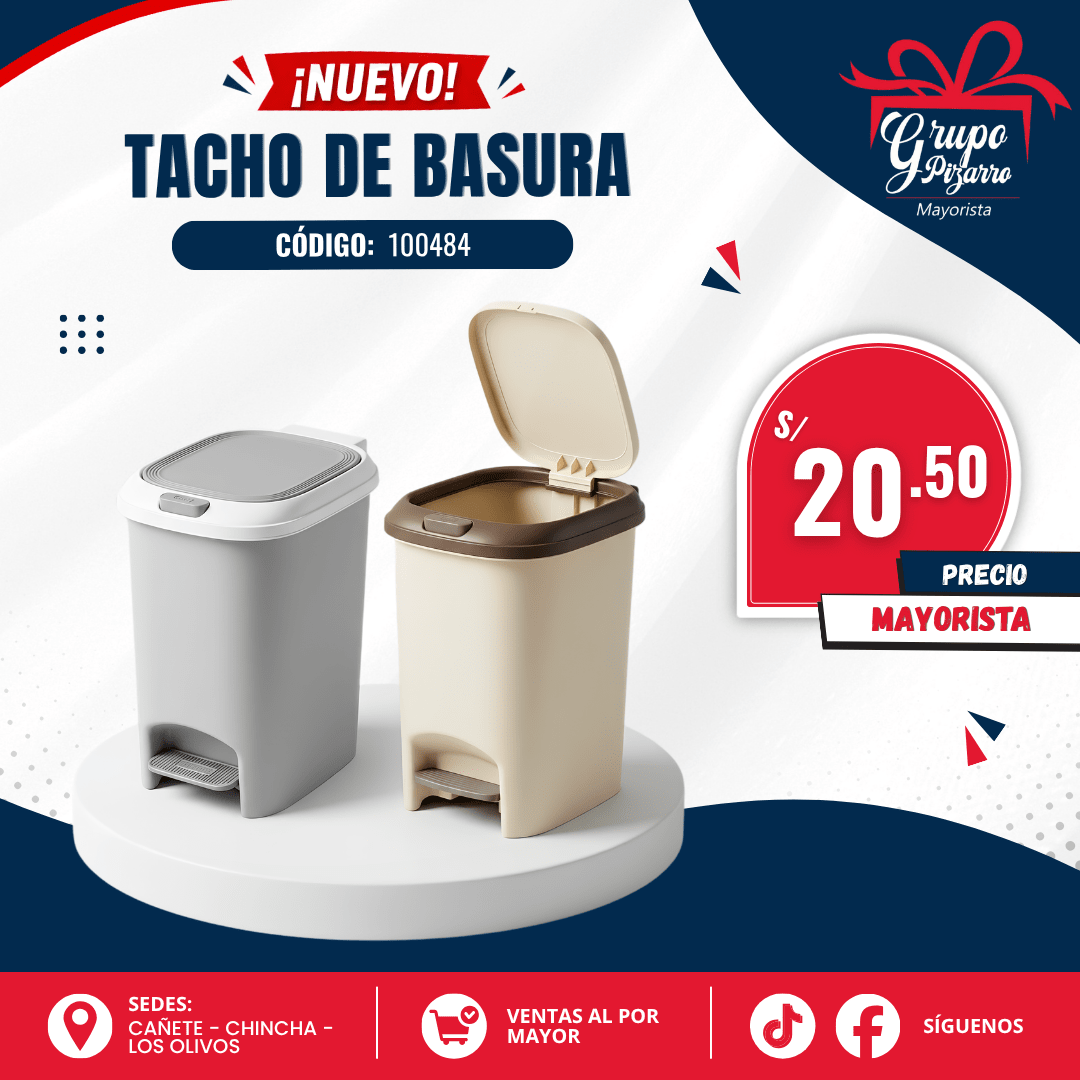 TACHO DE BASURA CLIK1