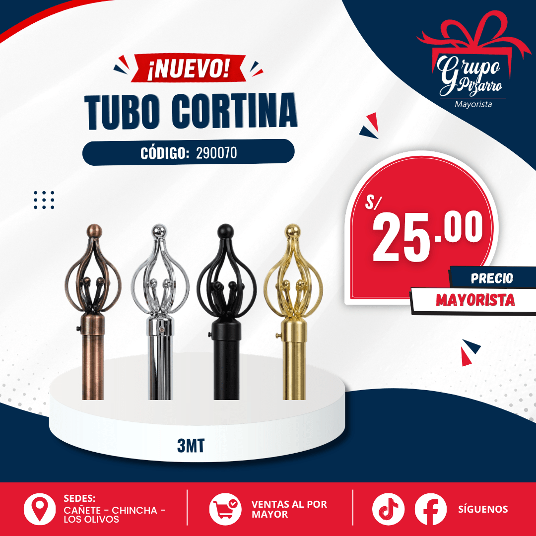 TUBO CORTINA 2900702
