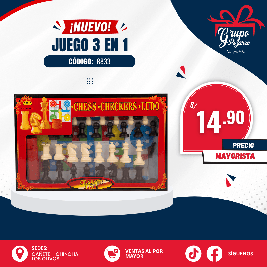 AJEDREZ GRANDE 3EN11