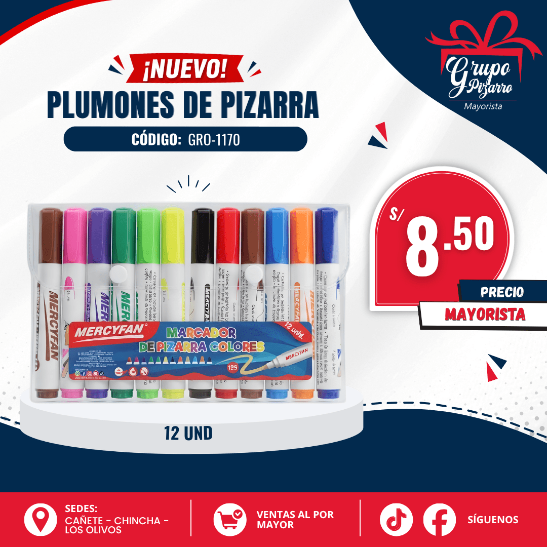 MARCADOR PIZARRA X121