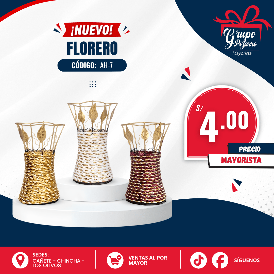 FLORERO  DORADO1