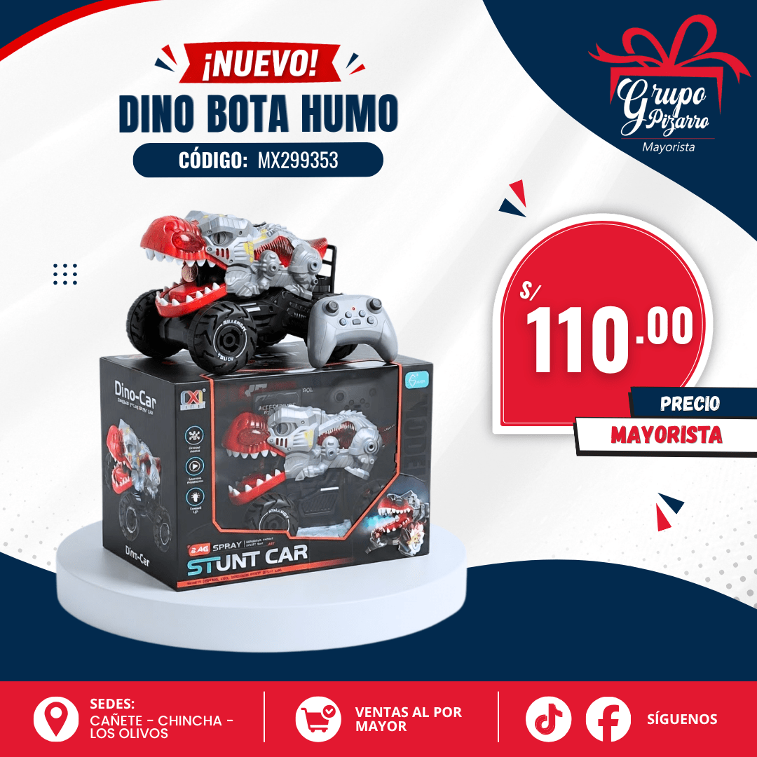 DINOSAURIO BOTA HUMO1