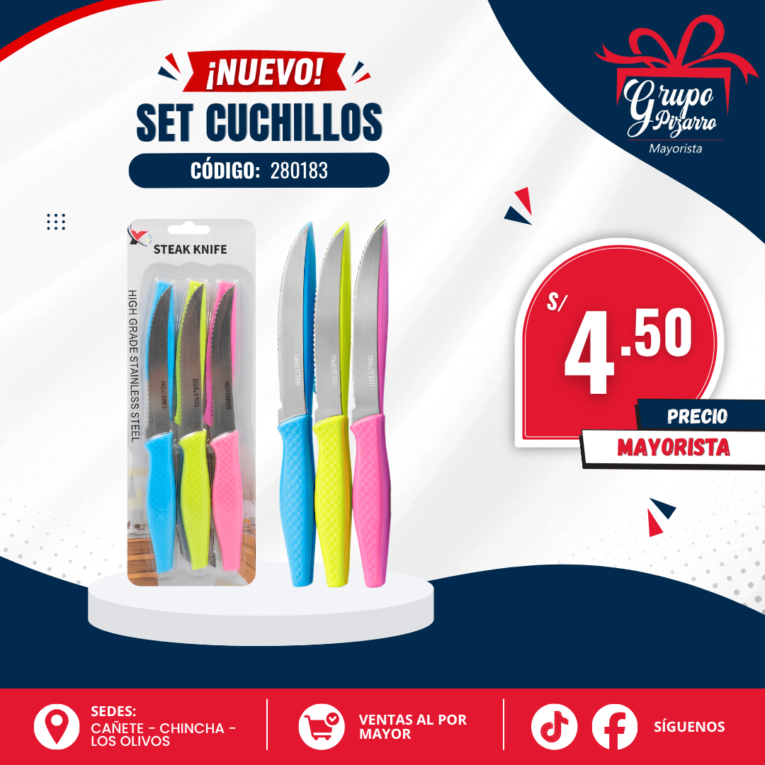 SET DE CUCHILLO  X61