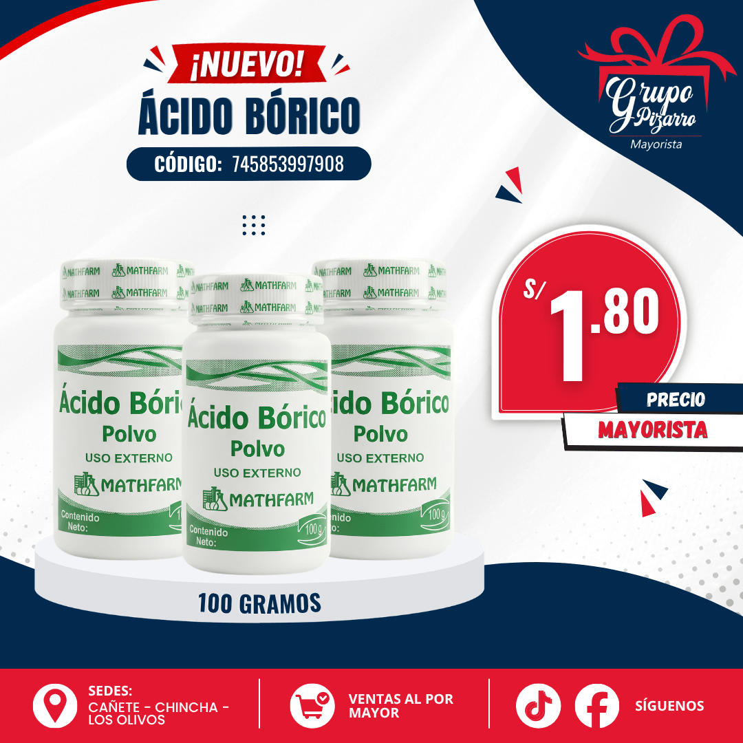 ACIDO BORICO 100G1