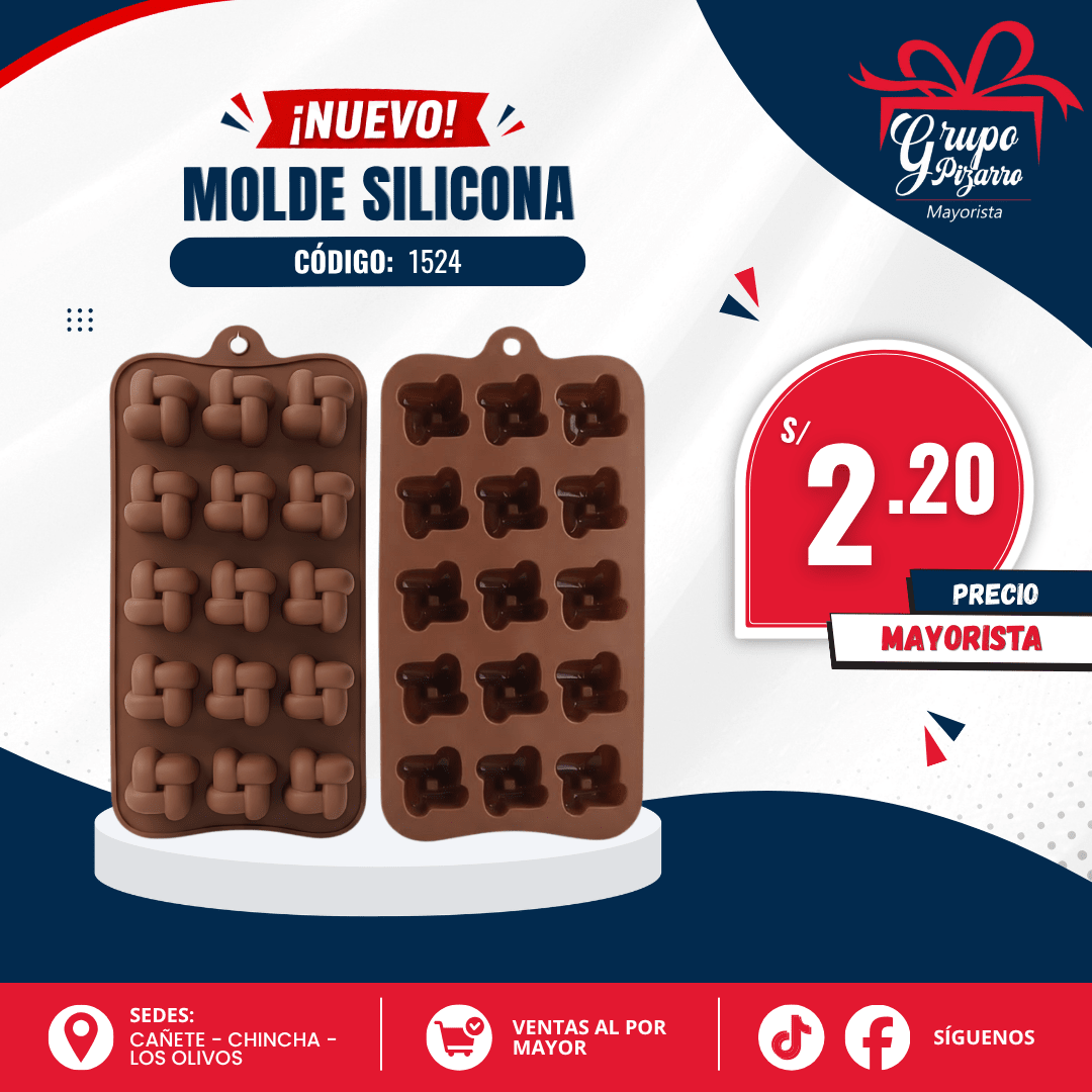 MOLDE P/ CHOCOLATE C/u1