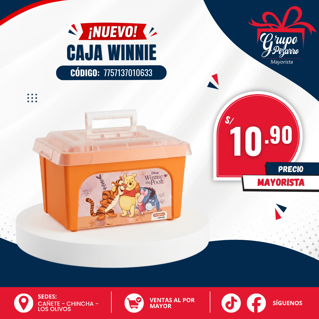 CAJA OPTIMUS 6LT - WINNIE POOH1