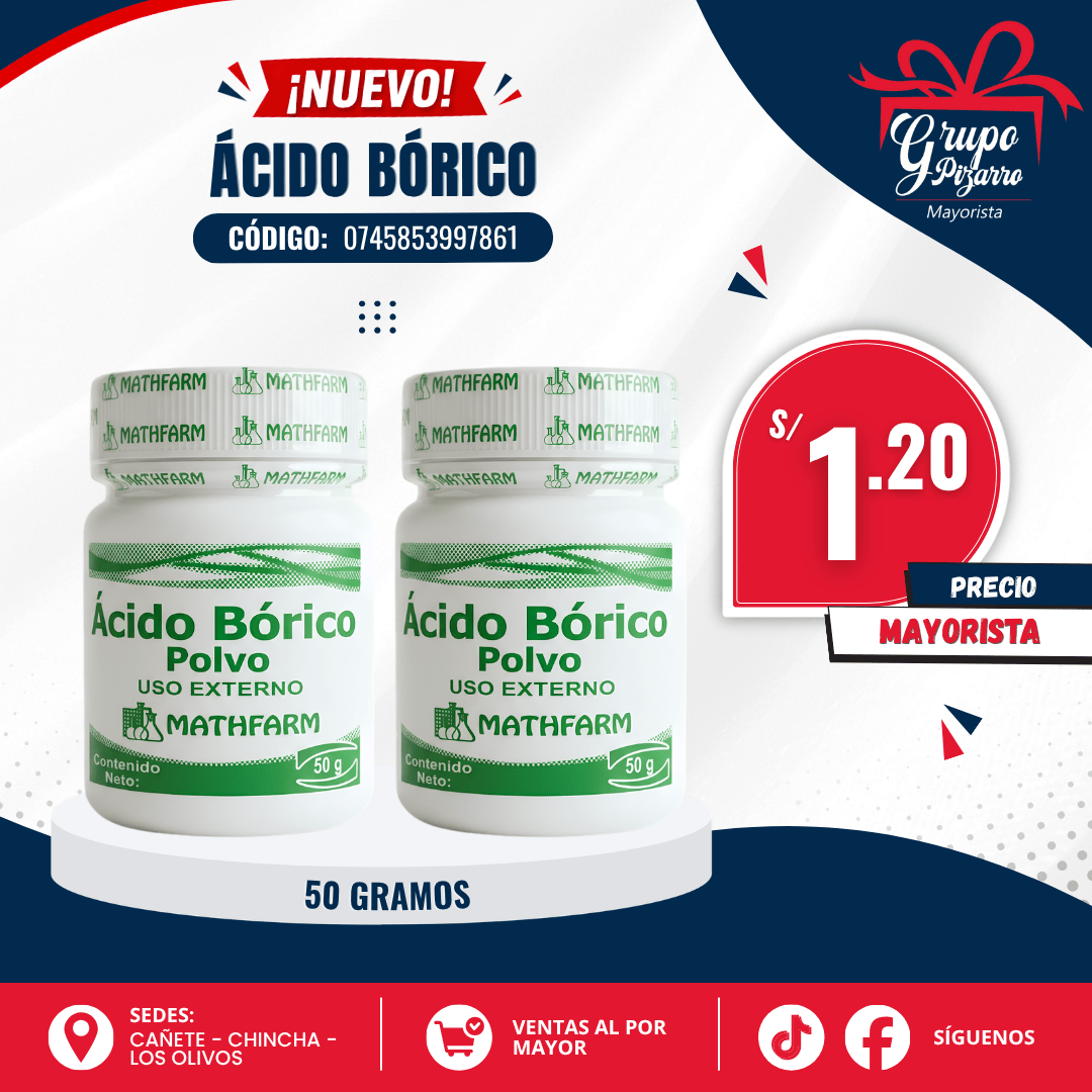 ACIDO BORICO 50GR1