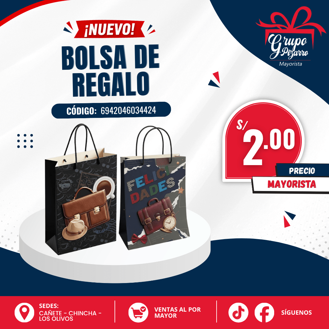 BOLSA REGALO PAPA 40*301