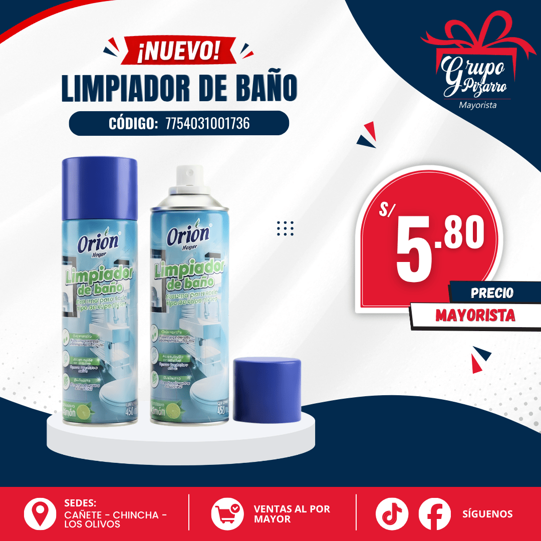 ESPUMA DE BAÑO ORION LIMPIADOR1