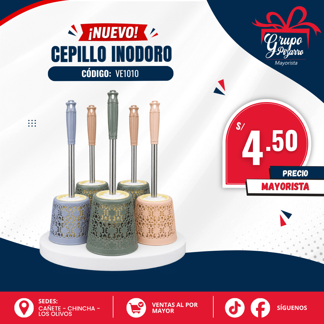 CEPILLO D/ INODORO VE10101