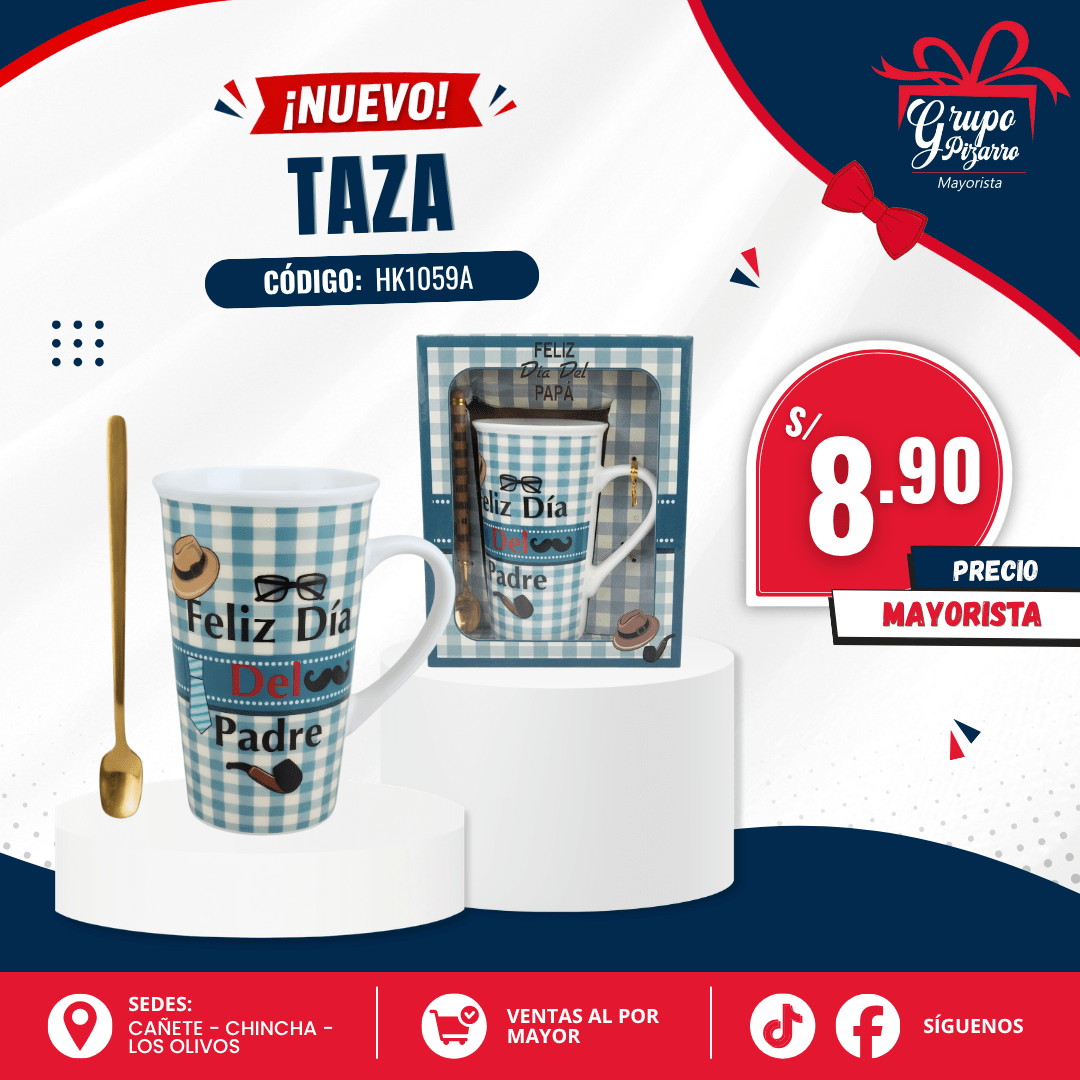 TAZA DE LOZA HK1059A2