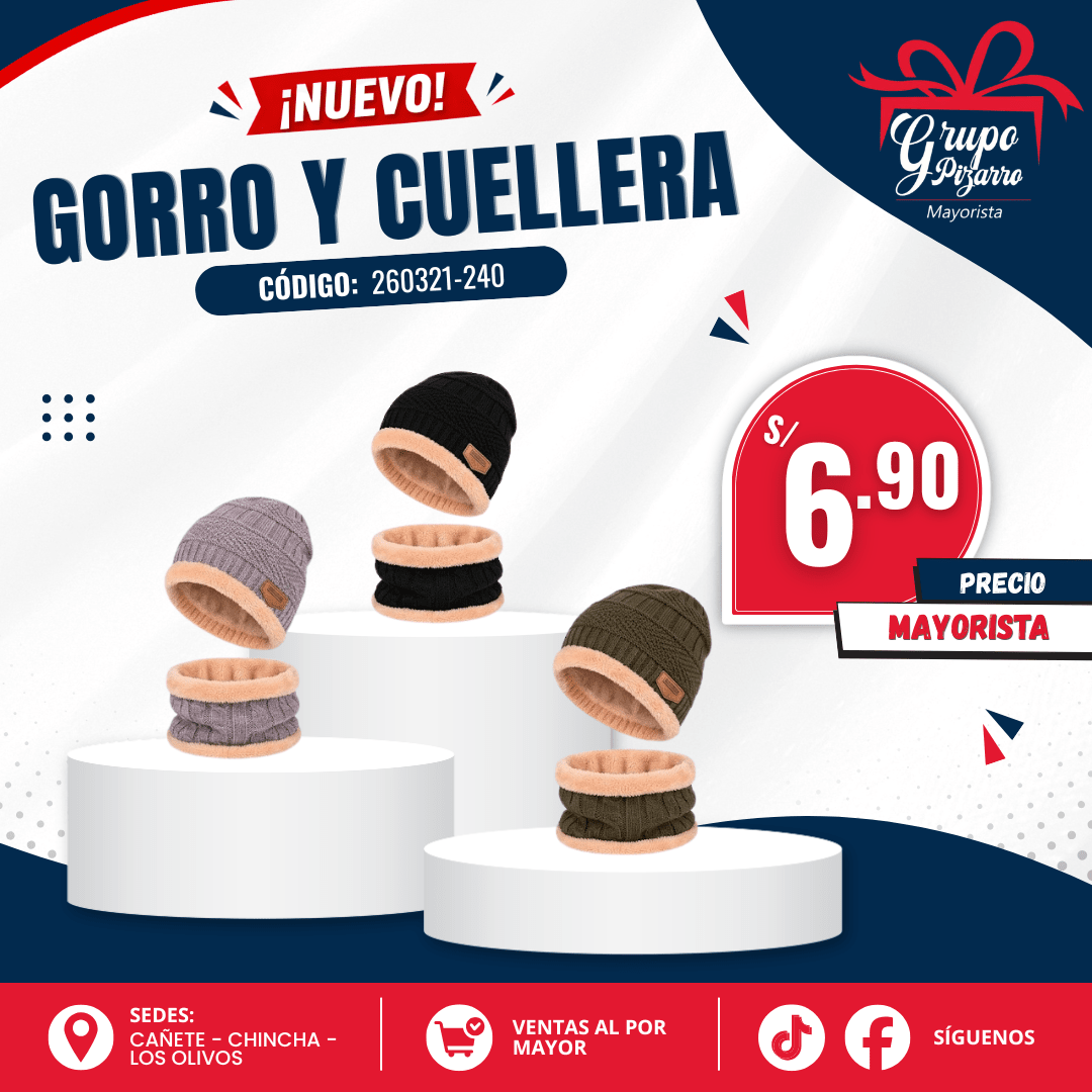 GORRO C/ CUELLERA DAMA1