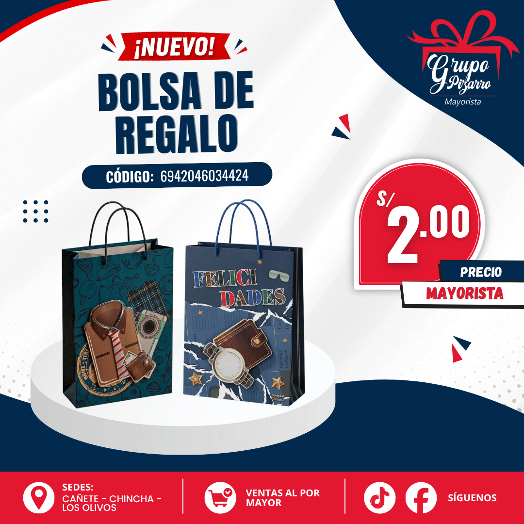 BOLSA REGALO PAPA 40*302