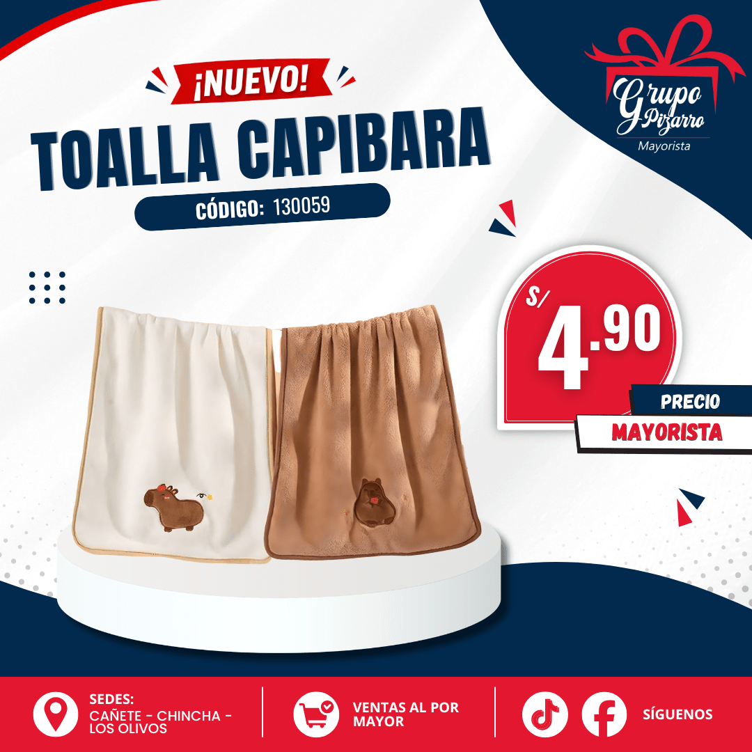 TOALLA CAPYBARA1