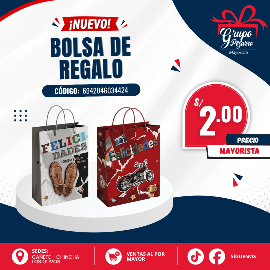 BOLSA REGALO PAPA 40*303