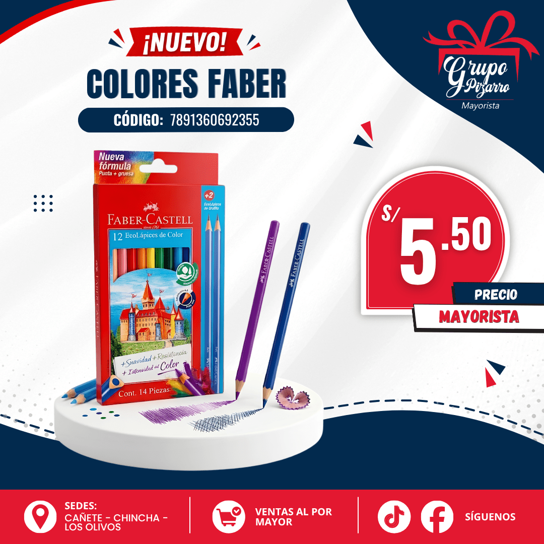 COLORES X12 - FABER1