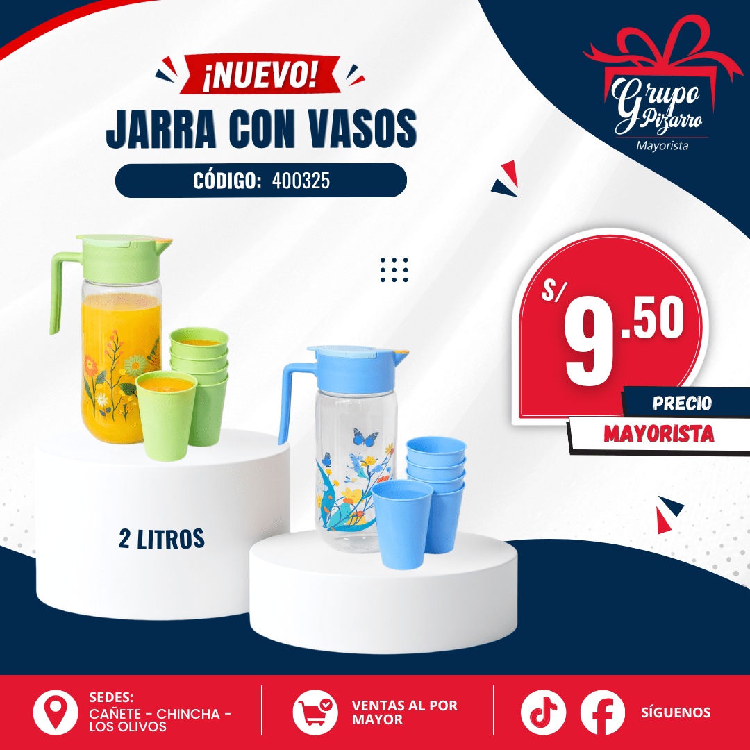 SET JARRA C/ TAPA1