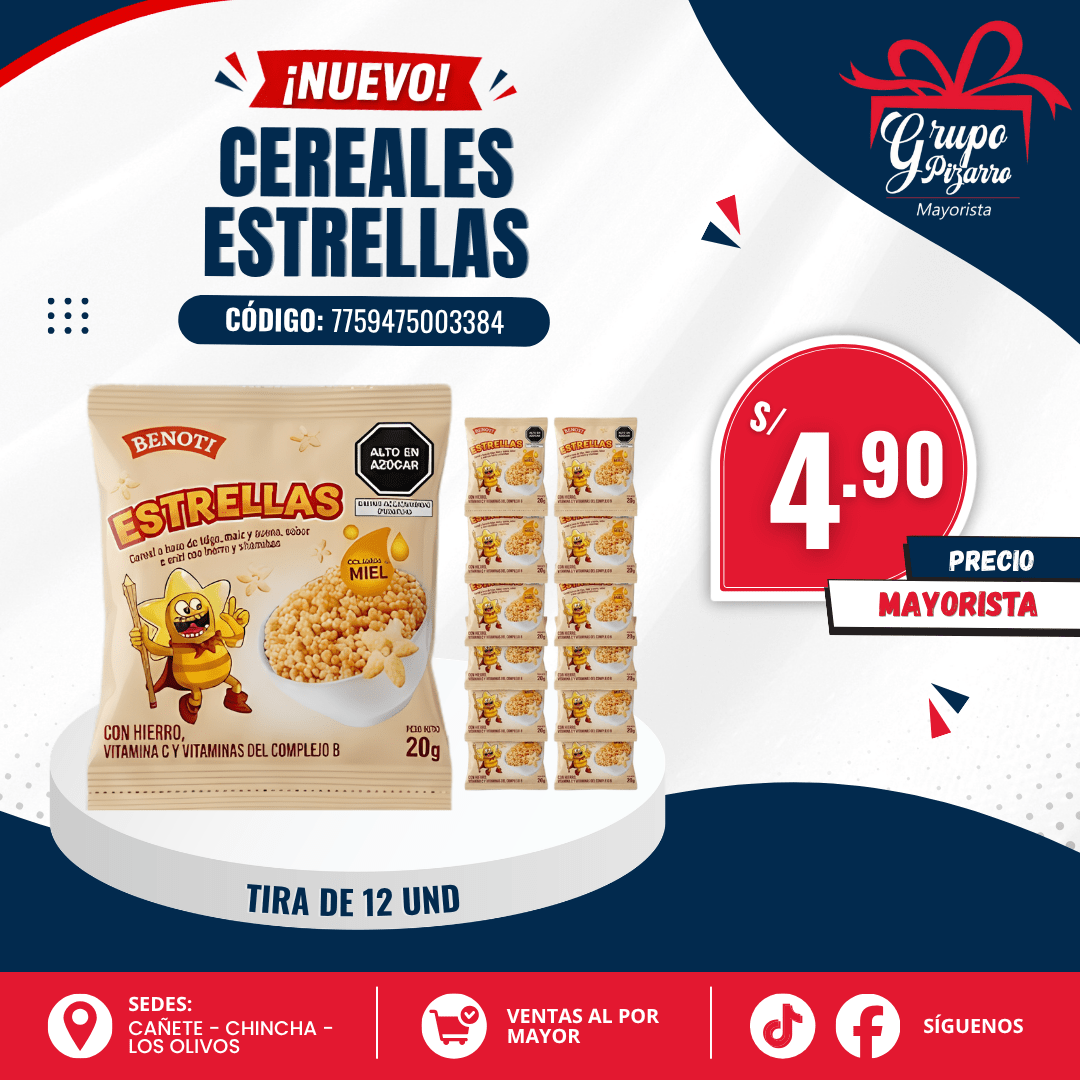CEREAL BENOTI X TIRA DE 12 20GR1