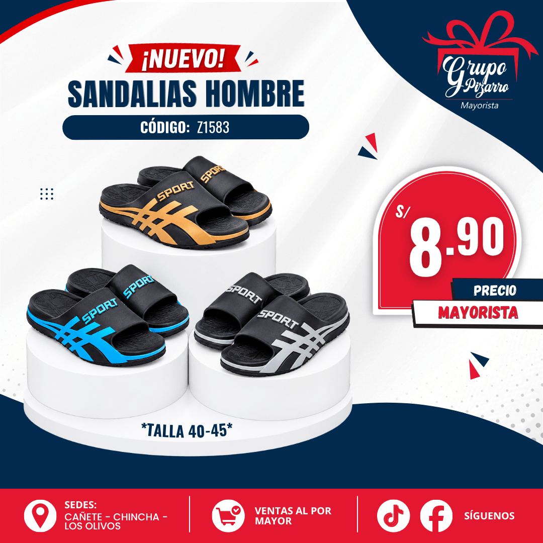 SANDALIAS  HOMBRE Z15851