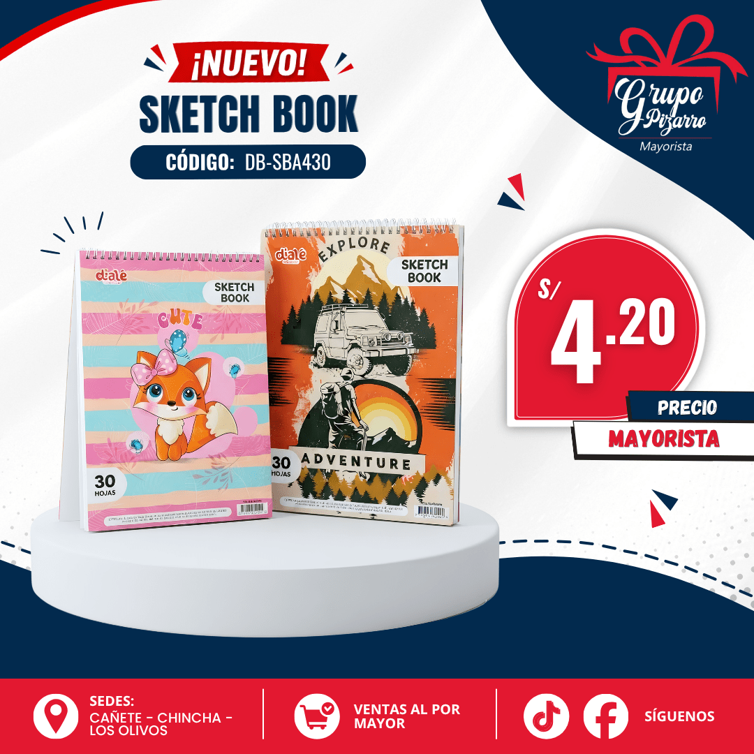 BLOCK SKETCH BOOK 30HJ1