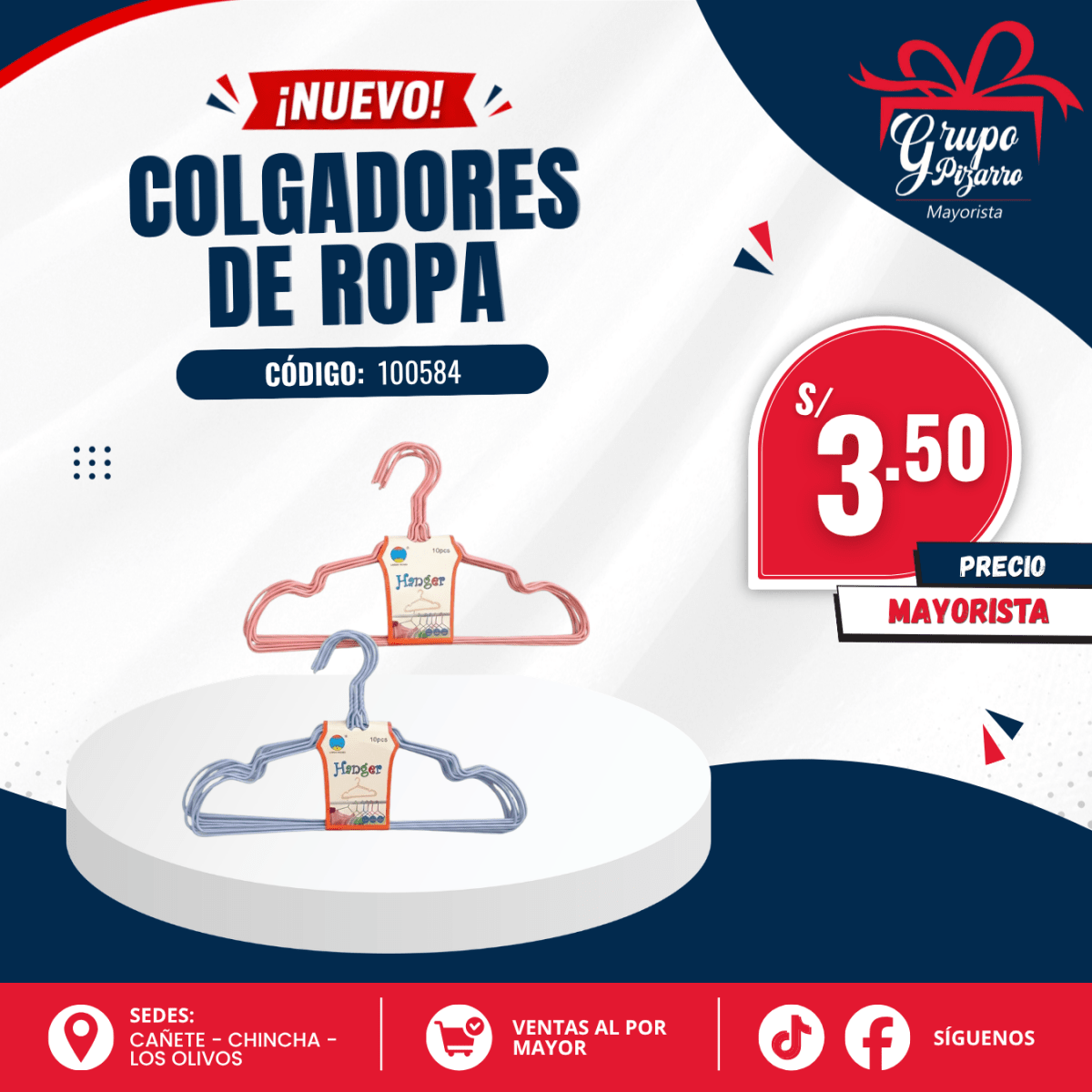 SET DE COLGADOR X101