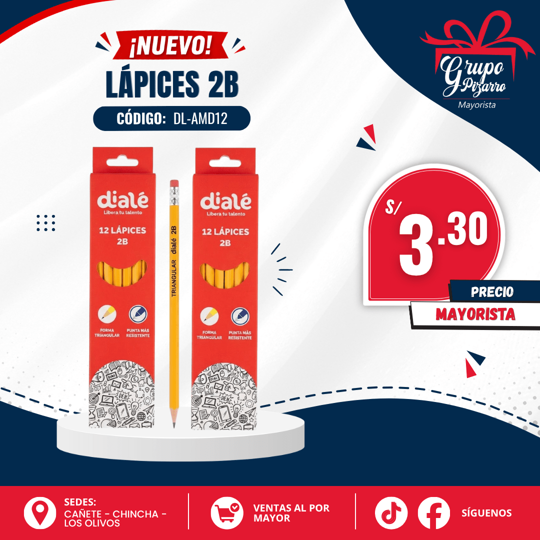 LAPIZ AMARILLO 2 DIALE1