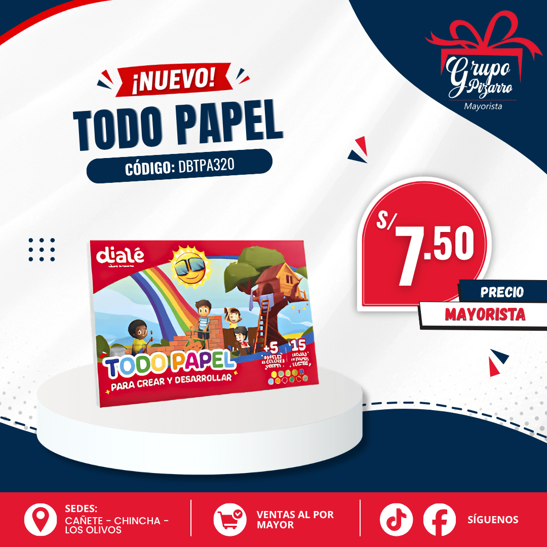 BLOCK TODO PAPEL A3 - DIALE1