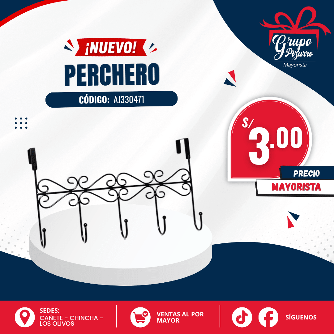 PERCHERO CORTADOR METAL1