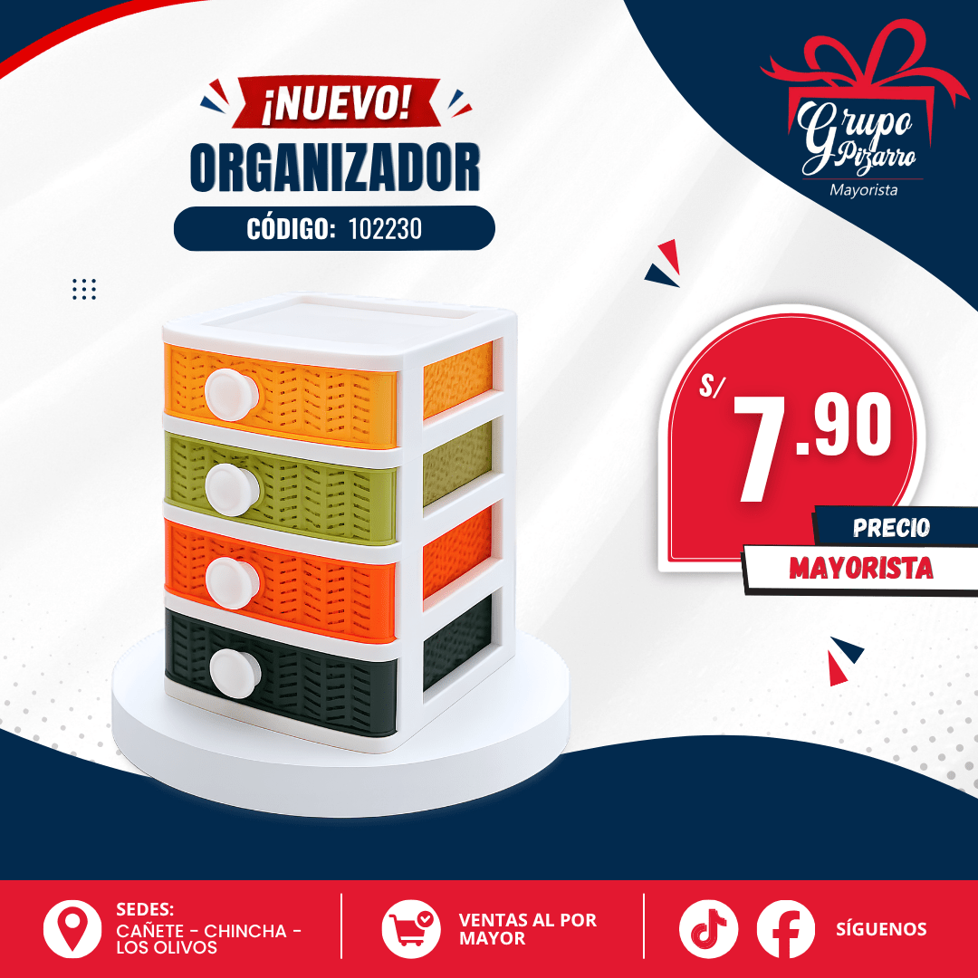 ORGANIZADOR 4 NIVEL  1022301