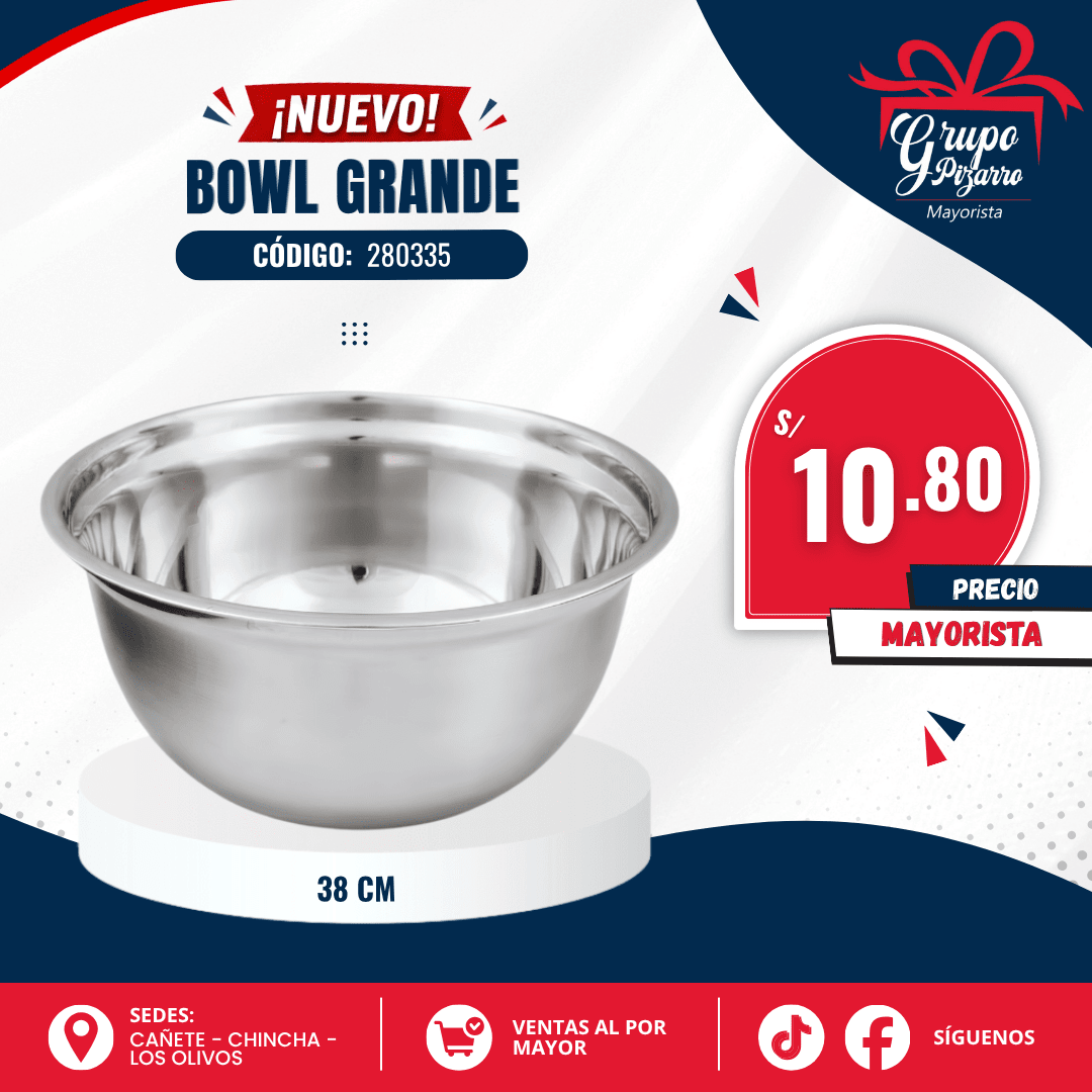 BOWL ALUMINIO #381